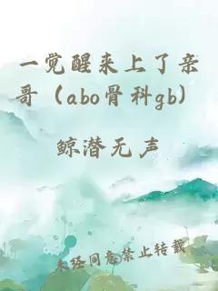 一觉醒来上了亲哥（abo骨科gb）